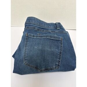 Democracy "Ab" Technology Hi-Rise Crop Jeans Size 14 Style #BN2389N3V2 Fray Hem